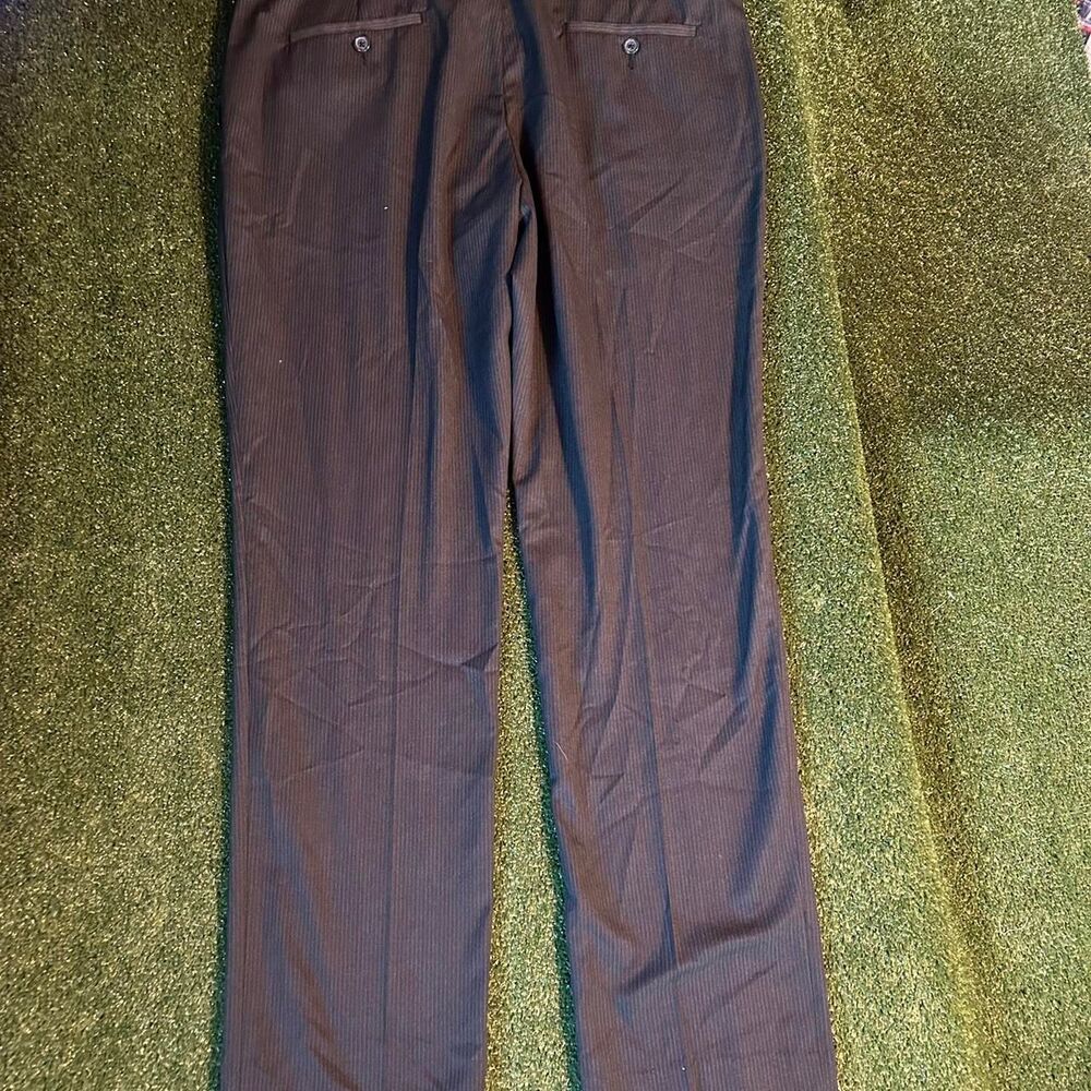 Perry-ellis Men's Navy and Grey Trousers